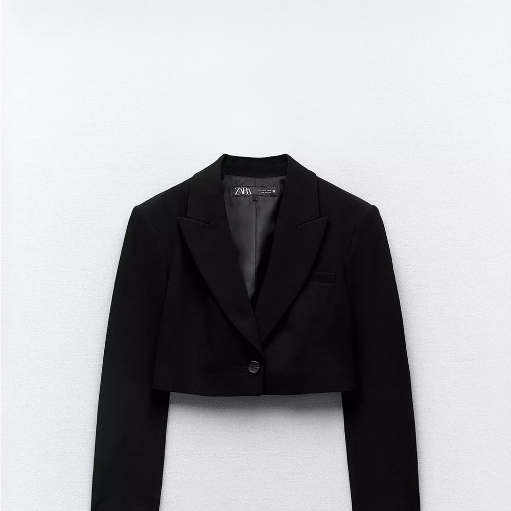 Zara Women's Elegant Black Blazer